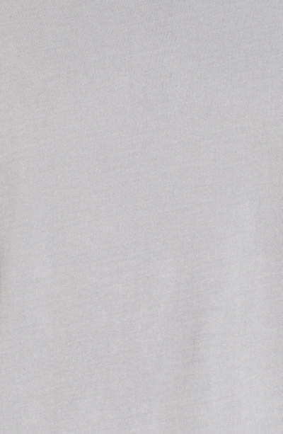 Shop Daniel Buchler Peruvian Pima Cotton V-neck T-shirt In Grey