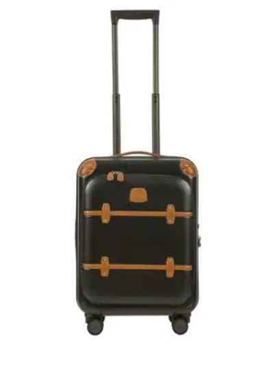 Shop Bric's Bellagio 21" Carry-on Spinner Trunk In Olive