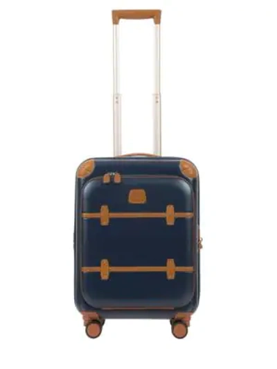 Shop Bric's Bellagio 21" Carry-on Spinner Trunk In Blue
