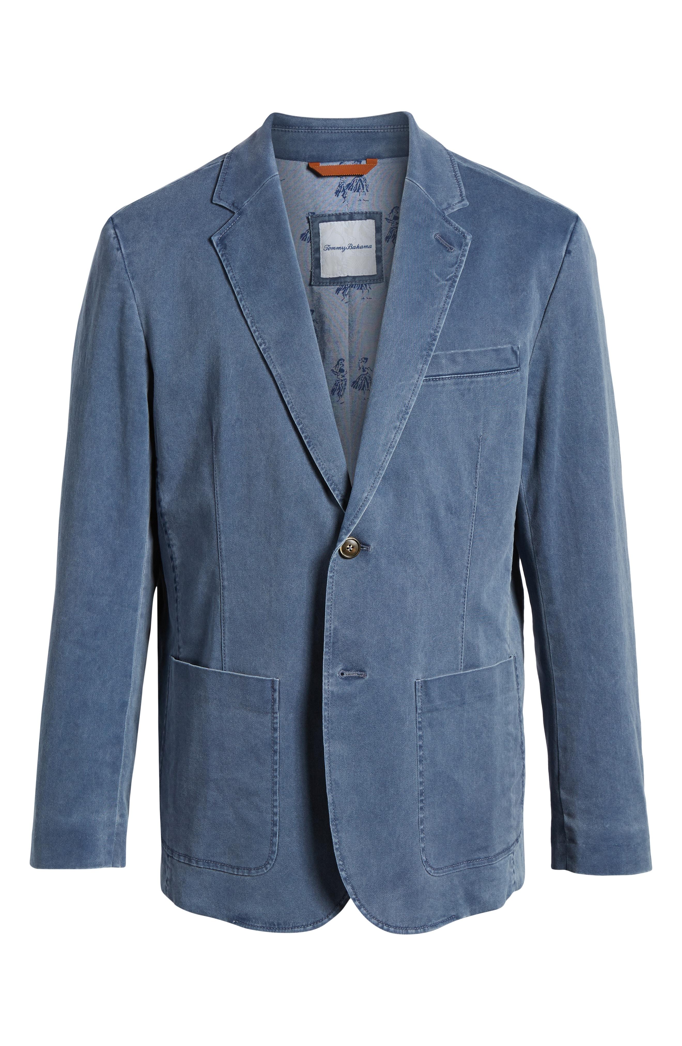 Tommy Bahama Sea Glass Blazer In Ocean Deep | ModeSens