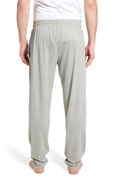 Shop Polo Ralph Lauren Therma Lounge Pants In Andover Heather/ Nevis