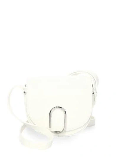 Shop 3.1 Phillip Lim / フィリップ リム Alix Leather Mini Saddle Bag In Off White