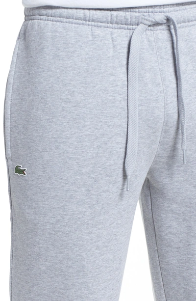 Shop Lacoste Sport Track Pants In Silver Chine