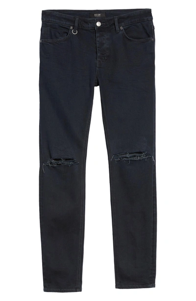 Shop Neuw Iggy Skinny Fit Jeans In Blue Lines Broken