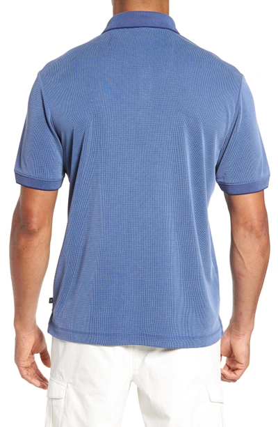 Shop Tommy Bahama Coastal Crest Polo In Kingdom Blue