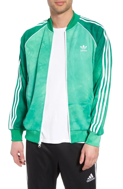 Adidas Originals Men's Adias Originals Pharrell Williams Hu Holi Superstar Track  Jacket, Green | ModeSens