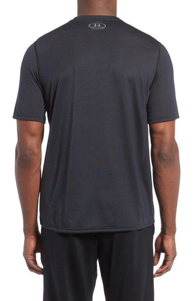 Shop Under Armour Regular Fit Threadborne T-shirt In Black