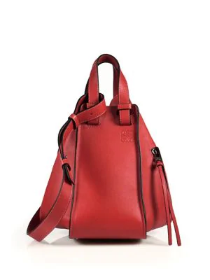 Loewe Hammock Small Leather Bag In Primary Red | ModeSens