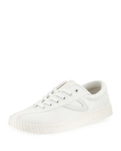 Shop Tretorn Nylite Plus Canvas Sneakers In White