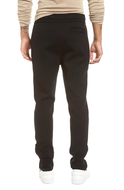 Shop Vince Tech Slim Fit Track Pants In Black
