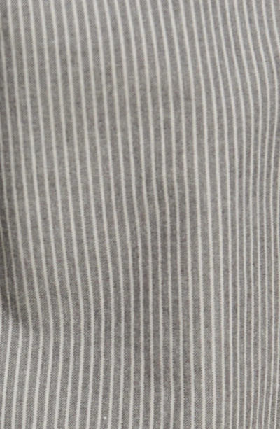 Shop Ugg Flynn Stripe Cotton Blend Lounge Pants In Grey