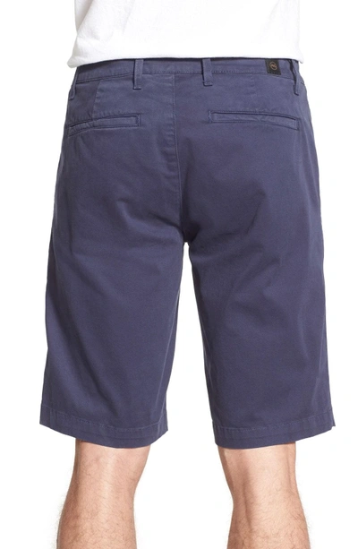 Shop Ag 'griffin' Chino Shorts In Night Sky