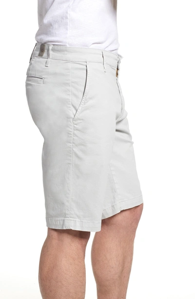 Shop Ag 'griffin' Chino Shorts In Pale Cinder