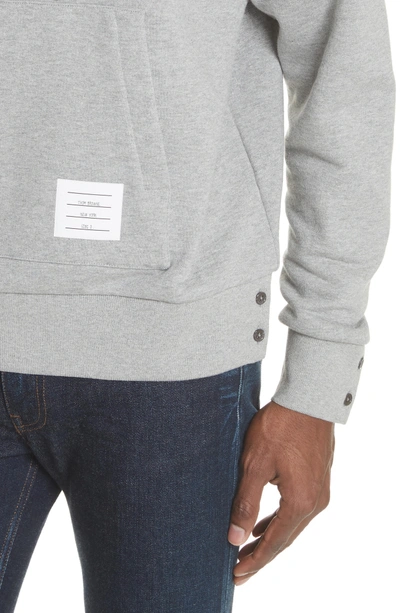 Shop Thom Browne Hoodie In Light Grey