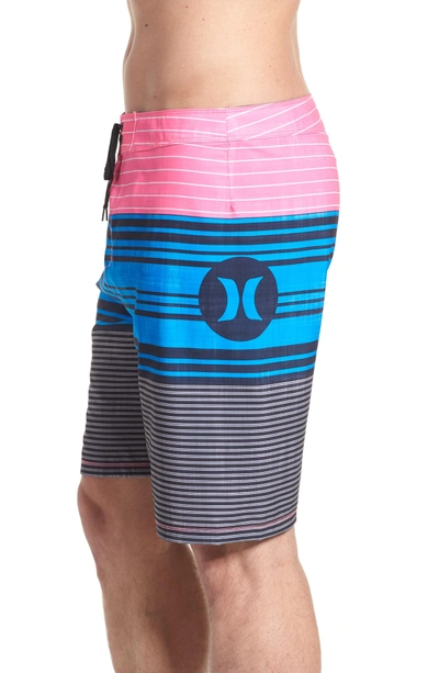 Hurley Men's Strands Stripe 20" Board Shorts In Photo Blue | ModeSens