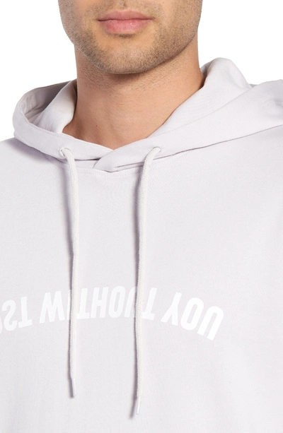 Shop Wesc Mike Mirror Graphic Hoodie In Light Lilac