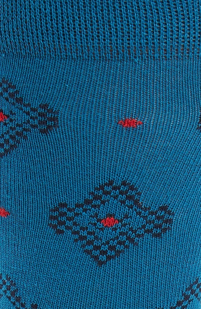 Shop Ted Baker Veryhip Medallion Socks In Blue