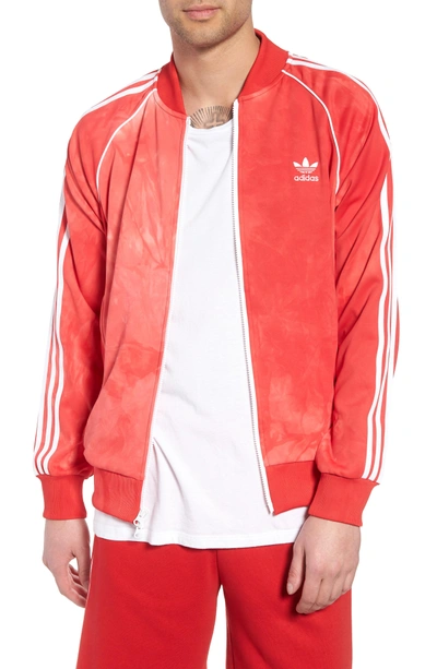 Adidas Originals Men's Adias Originals Pharrell Williams Hu Holi Superstar  Track Jacket, Red In Scarlet | ModeSens