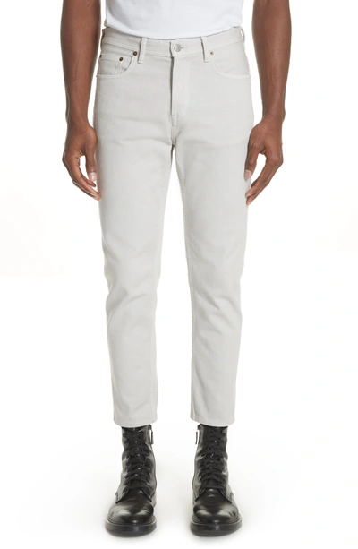 Shop Acne Studios River Used Mamba Skinny Fit Jeans In Grey