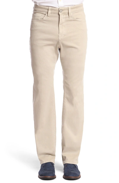 Shop 34 Heritage Charisma Relaxed Fit Jeans In Stone Twill