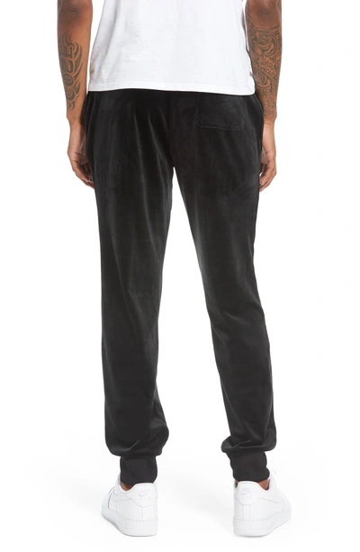 Fila Vinny Velour Jogger Pants In Black ModeSens