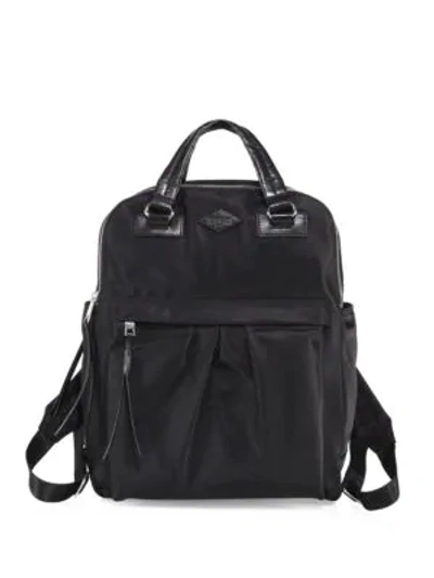 Shop Mz Wallace Jordan Backpack In Black Bedford Moto