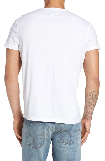 Shop Calvin Klein Jeans Est.1978 Webbed Pocket T-shirt In Standard White