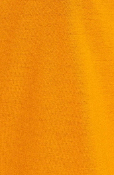 Shop Vilebrequin V-neck T-shirt In Kumquat