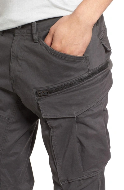 G-star Raw Rovic New Tapered Fit Cargo Pants In Raven