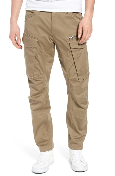 Shop G-star Raw Rovik Tapered Fit Cargo Pants In Army Green