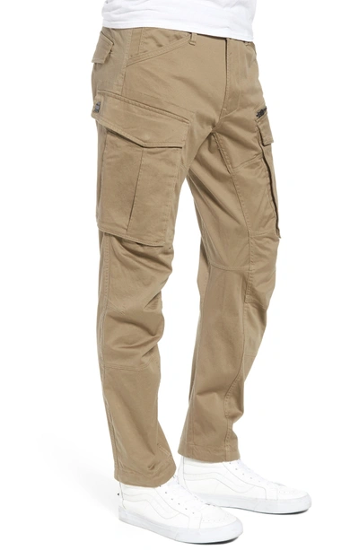 Shop G-star Raw Rovik Tapered Fit Cargo Pants In Army Green
