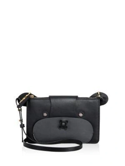 Shop Anya Hindmarch Pouch Bear Clutch In Black