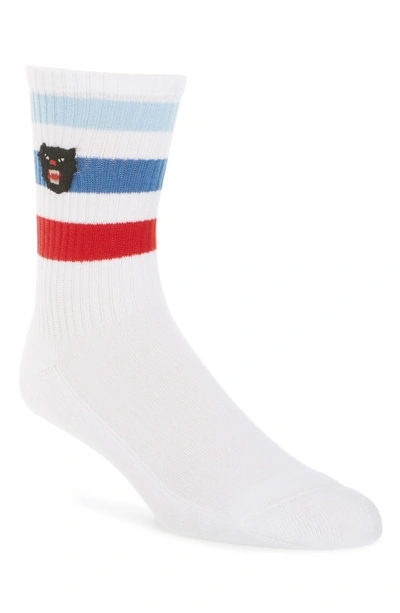 Shop Gucci Puma Patch Socks In White