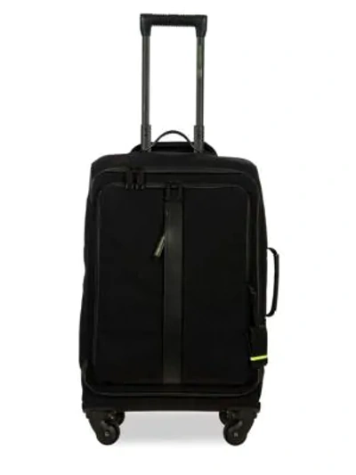 Shop Bric's Moleskin 26" Nylon Spinner In Black