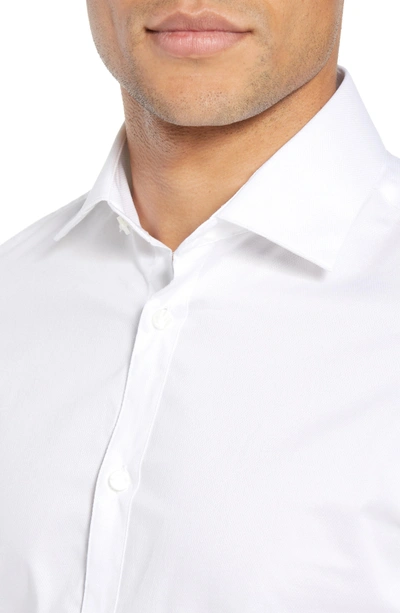 Shop John Varvatos Slim Fit Tuxedo Shirt In White
