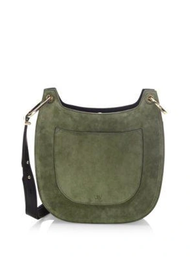 Shop Jason Wu Basic Saddle Bag In Olive
