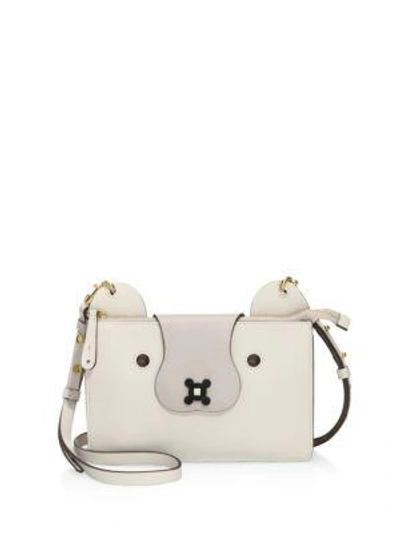 Shop Anya Hindmarch Pouch Husky Clutch In Porcini