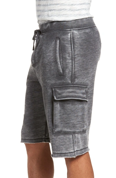 Shop Atm Anthony Thomas Melillo Atm Anthonythomas Melillo French Terry Sweat Shorts In Bleached Charcoal
