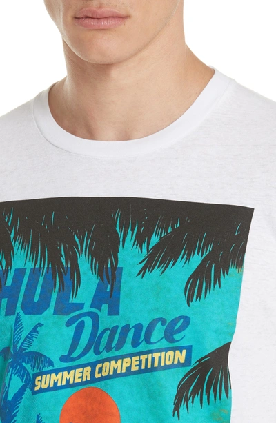 Shop Dsquared2 Hula Graphic T-shirt In White