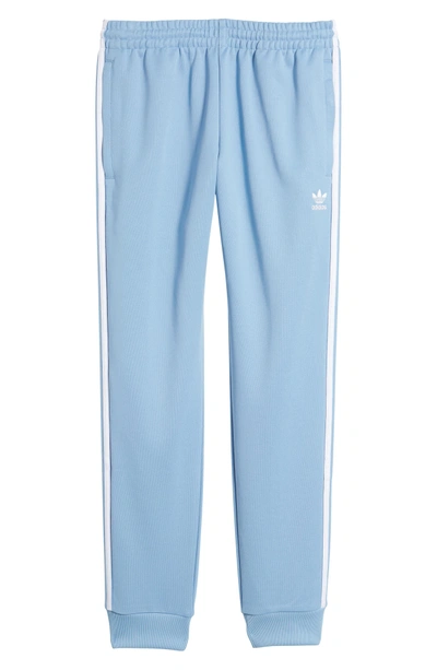Shop Adidas Originals Sst Track Pants In Ash Blue