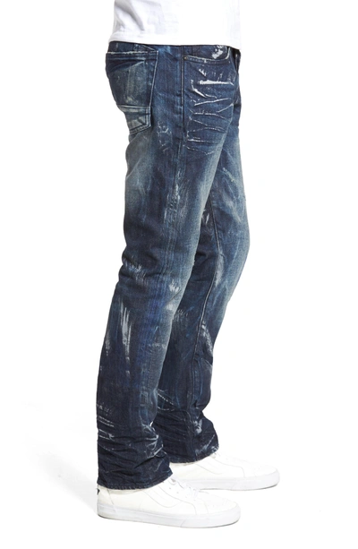 Shop Prps Slim Straight Leg Jeans In Lacrimal