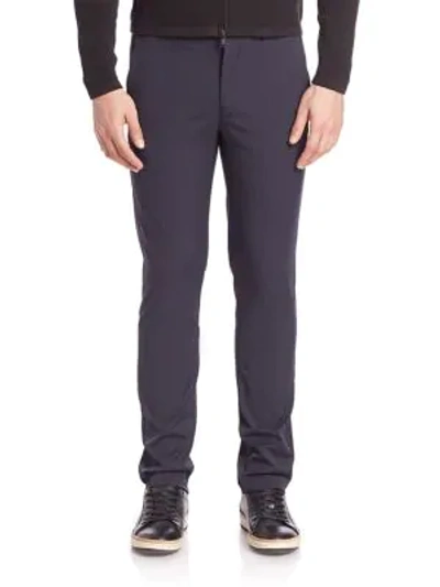 Shop Theory Men's Zaine Neoteric Slim-fit Pants In Navy