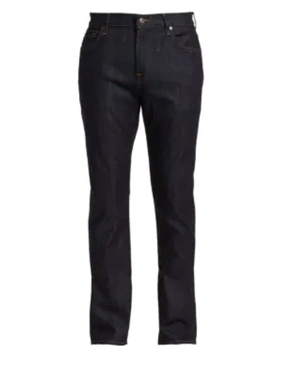Shop 7 For All Mankind Standard Straight Relaxed-fit Jeans In Midnight
