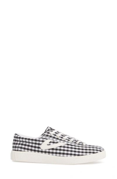 Shop Tretorn 'nylite' Sneaker In Black/ White Fabric