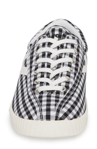 Shop Tretorn 'nylite' Sneaker In Black/ White Fabric