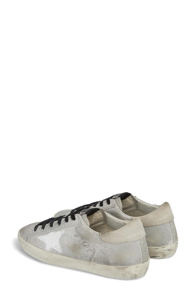 Shop Golden Goose Superstar Low Top Sneaker In Grey/ White