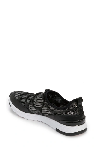 Shop Foot Petals Bree Sneaker In Black/ Pewter