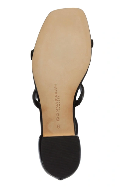 Shop Donna Karan Galina Sandal In Black Leather