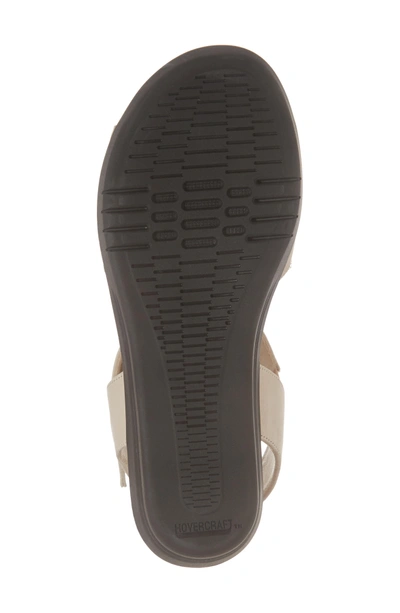 Shop Amalfi By Rangoni Gabby Platform Sandal In Natural Leather