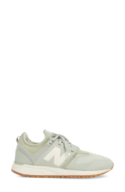 Shop New Balance Sport Style 247 Sneaker In Silver Mint